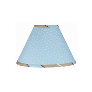  Blue And Brown Mod Dots Lamp Shade By Jojo Designs: Baby