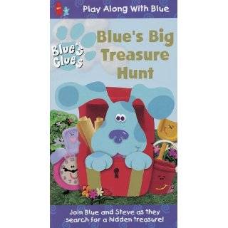 Blues Clues   Blues Big Treasure Hunt [VHS] VHS Tape ~ Blues Clues