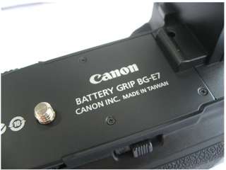 New Canon BG E7 of Battery Grip for EOS 7D Digital SLR Camera 