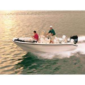  Center Console Boat Cover Poly Cotton 19.6   20.5ft 