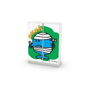    Mr bump Decal for IKEA Billy Bookcase 2 Doors