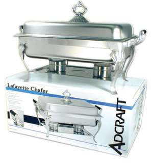 Stainless Steel 8qt Chafing Dish Adcraft LAF 7 NEW  