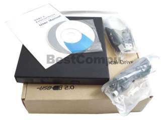 Slim External CD / DVD RW Drive for HP Mini 110 210 311  