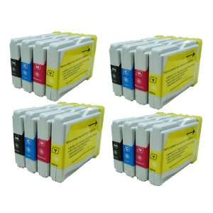  16 Pack US Patented Compatible Ink Cartridges for Brother LC51 MFC 