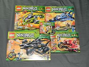 Lego Ninjago New Set   Lot of 5  9440, 9441, 9442, 9443, 9444  