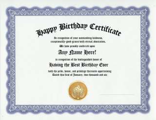  official recognition award get your own customized certificate 