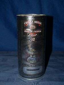 CHIVAS REGAL AGED 12 YEARS WHISKEY BOTTLE HOLDER TUBE  