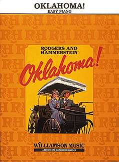 Oklahoma Easy Piano Vocal Sheet Music Songs Book NEW  