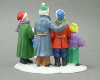 Christmas Village Accessories Carolers People Figurine  