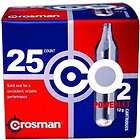 New Crosman 12 Gram CO2 Gas (25 Cartridges) Airsoft Gun Pistol 