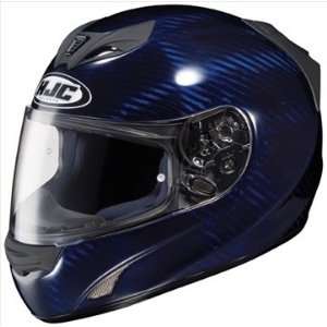    HJC FS 15 Blue Carbon Motorcycle Helmet XLarge XL Automotive