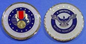 WWII Victory Medal A Grateful Nation Remembers COIN  