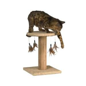  Bamboo Cat Perch with Feather Carousel