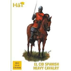  El Cid Spanish Heavy Cavalry (12 Mounted) 1/72 Hat Toys & Games
