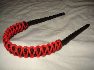 On Target Bow Wrist Sling in Black and Red for compound bows  