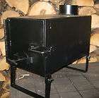 ice fishing shanty wood stove outdoor heater cooker new