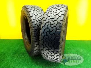   TERRAIN T/A KO 245/75/17 USED TIRES NO PATCH 85% LIFE 2457517  