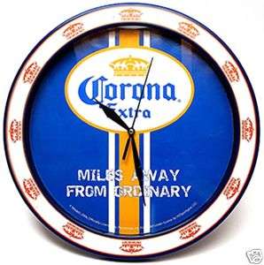Corona Wall Clock Beer Mexico Miles Away from Ordinary  