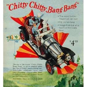 1969 Print Ad Corgi Chitty Chitty Bang Bang Toy Car   Original Print 