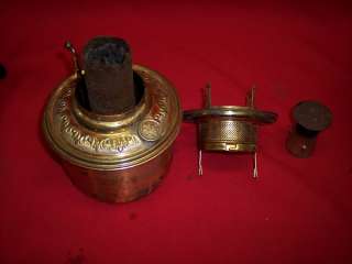 Victorian 1889 PARKER ~GRIFFIN~ OIL/Kerosene Parlor Lamp **