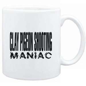   : Mug White  MANIAC Clay Pigeon Shooting  Sports: Sports & Outdoors