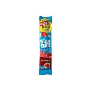  Clif Kid Twisted Fruit, Organic, Strawberry, .7 oz (Pack 