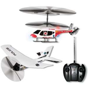   Radio Control Airplane & Helicopter Combo Pack #MTC9535: Toys & Games