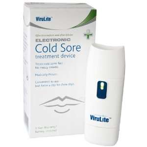   Virulite Cold Sore machine. Treat coldsores using an invisible light