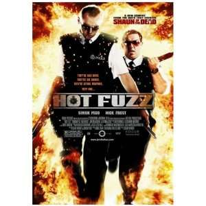   Fuzz Pegg Frost Cult Action Comedy Movie Tshirt XXL 