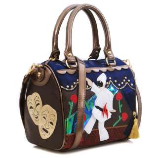 BRACCIALINI Woman TEATRE Hobo Bag Bronze & Blue Tua Collection SALE 30 