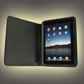   Leather Book Jacket Case Cover With Stand + Screen Protector  