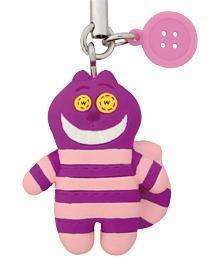Disney Pook A Looz Cell Phone Swing Mascot Cheshire Cat  