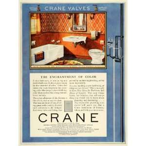  1927 Ad Bathroom Fixtures Crane Plumbing Home Decor 