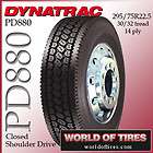 22.5 tires DynaTrac PD880 22.5 semi truck tire   22.5 truck tires 295 