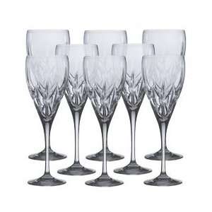  Mikasa Country Manor Crystal Goblets, Set of 8