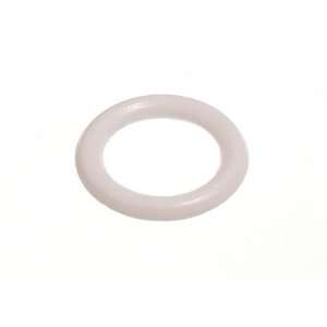  CURTAIN BLIND UPHOLSTERY RINGS 15MM ID WHITE PLASTIC 