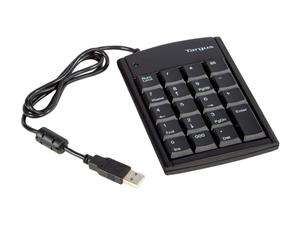 Newegg   Targus PAUK10U Black 19 Normal Keys USB Wired Mini Keypad