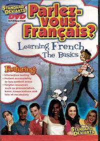 Learn FRENCH 1 BASICS Beginner Instruction Lessons DVD  