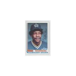  1982 Topps Traded #12T   Bobby Brown Sports Collectibles