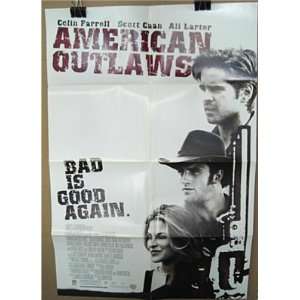  Movie Poster American Outlaws Colin Farrell F61 