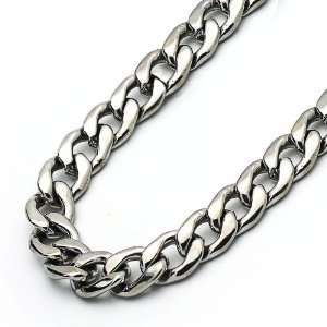 7MM Stainless Steel Chain Necklaces Cuban Link Curb Chain ( Available 