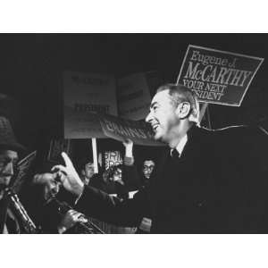  Minnesota Senator Eugene McCarthy Campaigning for 