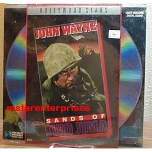   of Iwo Jima Starring John Wayne, John Agar, Forrest Tucker Laser Disc
