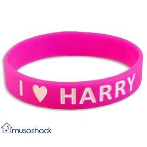  Bright Purple I Love Harry Styles 1 Direction Silicone 