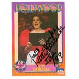  Kitty Carlisle Autographed Hollywood Walk of Fame Trading 