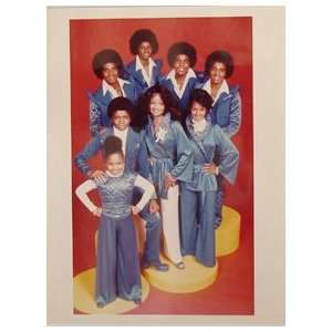  Michael Jackson & The Jacksons Original 1977 TV Photo 