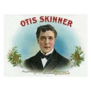  Otis Skinner Brand Cigar Box Label Giclee Poster Print 
