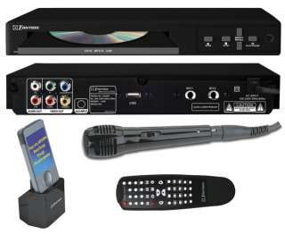 Emerson GQ100 CD Karaoke Player USB with Microphone and Remote  
