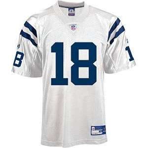 Peyton Manning Indianapolis Colts Replica Adult White NFL Jersey   XL