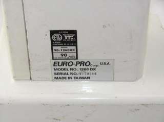 You are viewing a used Euro Pro Denim Sewing Machine 1260DX